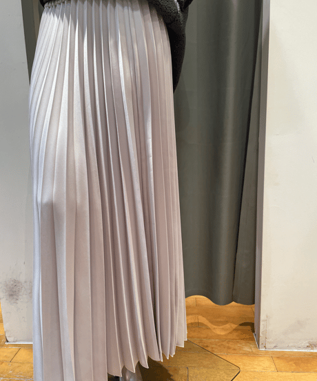 FLORENT / 2311F03005 / ストレッチプリーツスカート