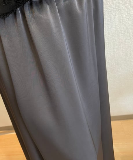 FLORENT / 2511F03001 / ダブルサテンロングスカート