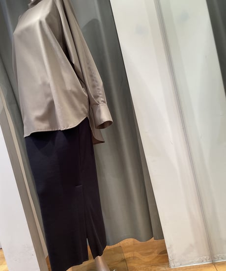FLORENT / 2205F06013 / SOFT COTTON RIB SKIRT