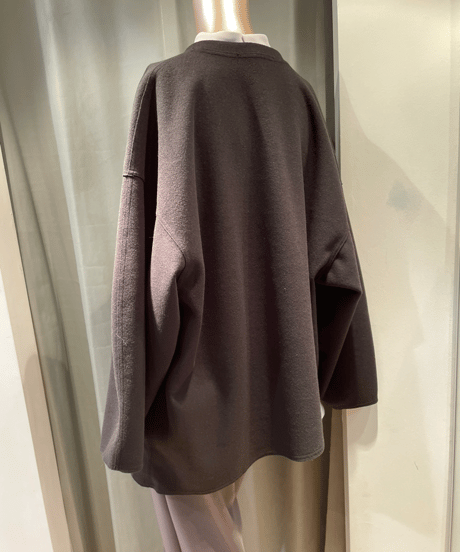 FLORENT / 2308F06014/  ASYMMETRIC ZIP BLOUSON