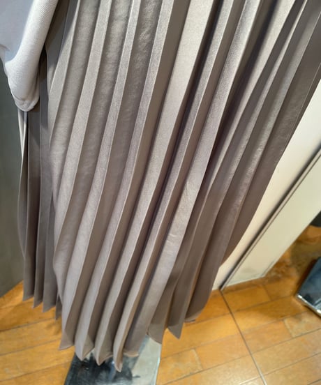 FLORENT / 2302F03002 / PLEATED LONG SKIRT