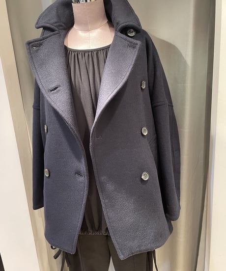 FLORENT / 2208F02005 / RECYCLED WOOL SHORT COAT