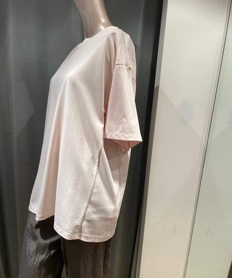 08sircus / S25SS-CS06 /Organic cotton cross jersey over tee(unisex)