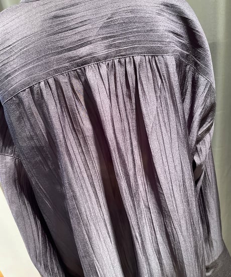 FLORENT / " 2023 fall "    230501002 / SHEER WASHER BLOUSE