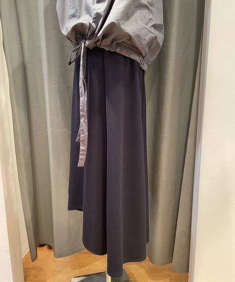 FLORENT / 2111F06006 / GEORGETTE LIKE ASYMMETRY-HEM SKIRT