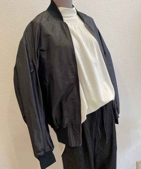 SCYE / 1126-61016 / Silk Nylon Parachute cloth Bomber Jacket/