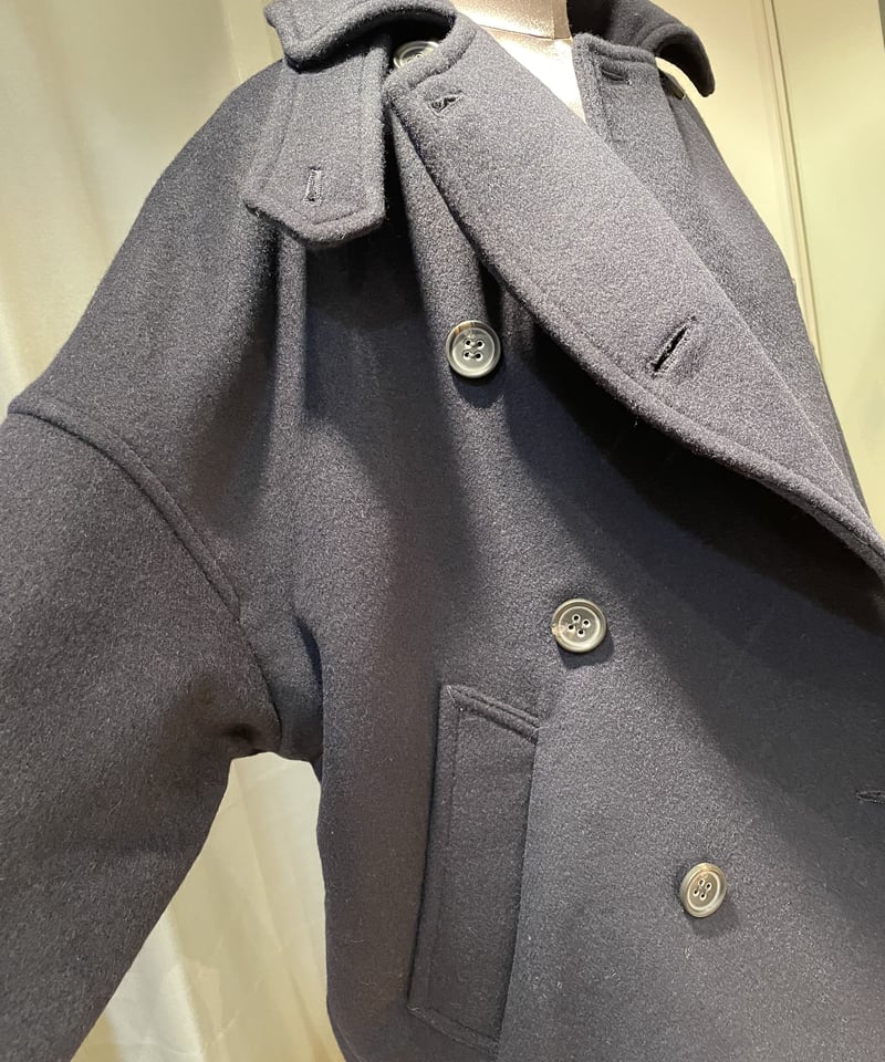 FLORENT / 2208F02005 / RECYCLED WOOL SHORT COAT