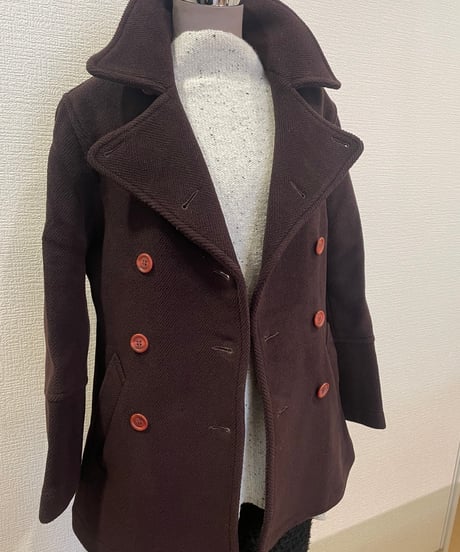 GLEN MORE / moorbrook社製ヘリンボーン Pコート(USED)