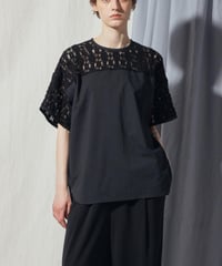 FLORENT/2602F01003/ワッシャーレースブラウス
