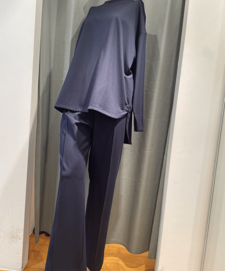 FLORENT / "2023 fall " / 2305F06005 / JERSEY WIDE-LEG PANTS