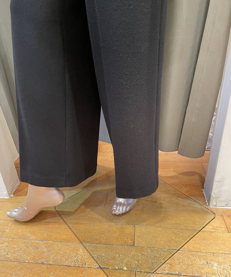 FLORENT / 2208F04005 / LAMBSWOOL WIDE-LEG PANTS