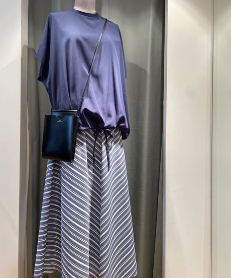 FLORENT / 2302F01004 / STRIPED SOCCER BLOUSE