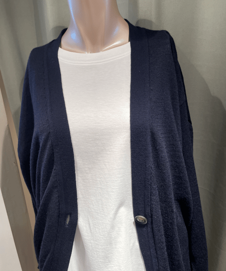 FLORENT / "2023 fall" / 2305F07001 / Super 140'S one button cardigan