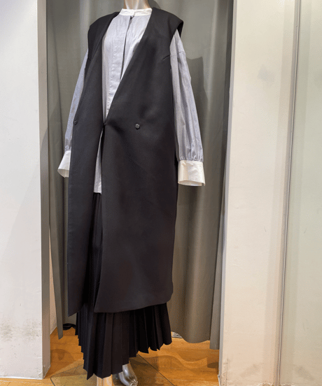FLORENT / "2023 fall" / 2305F08003 / KERSEY LONG GILET