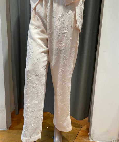 08sircus / S23SS-P09 /  jacquard slit easy pants