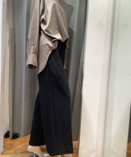 FLORENT / 2208F04005 / LAMBSWOOL WIDE-LEG PANTS