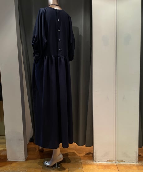 FLORENT/2502F05001/ボリュームスリーブロングドレス