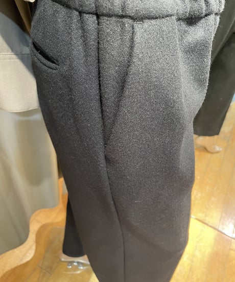 FLORENT / 2208F04005 / LAMBSWOOL WIDE-LEG PANTS