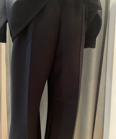 FLORENT / 2408F06018/ジャージーマイクロベロア裏起毛パンツ