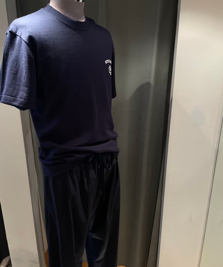 SCYE BASICS /5725-21701/コットンジャージーモノグラムロゴT-シャツ(unisex)