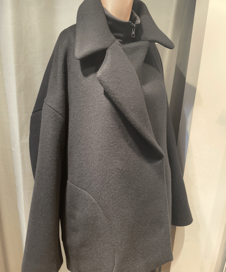 FLORENT / 2305F02004 /OVERSIZE SHORT COAT