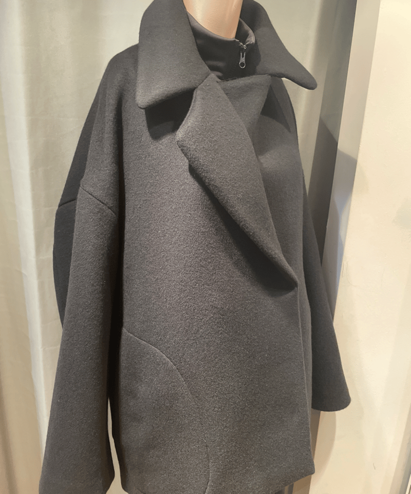 FLORENT / 2305F02004 /OVERSIZE SHORT COAT | MAG