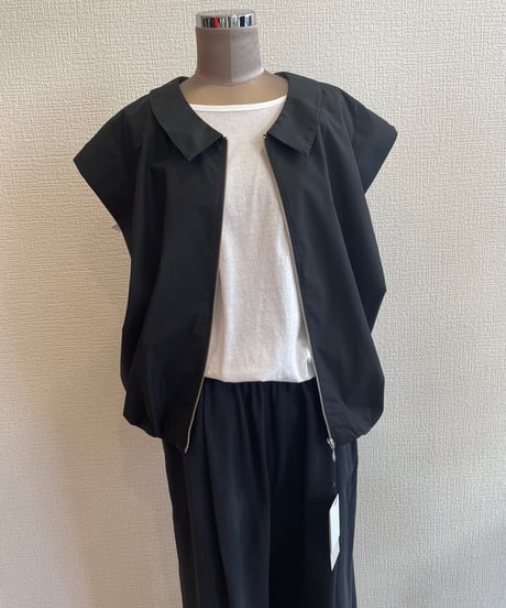 Audrey and John Wad /L6123/ハーフスリーブzipシャツ