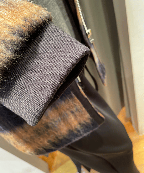 FLORENT / 2308F02003 / ECOLANA SHAGGY BLOUSON