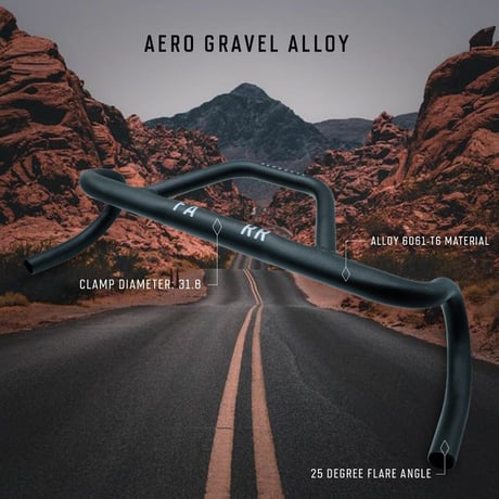 RideFARR エアログラベルハンドル（Farr Aero Gravel Alloy）