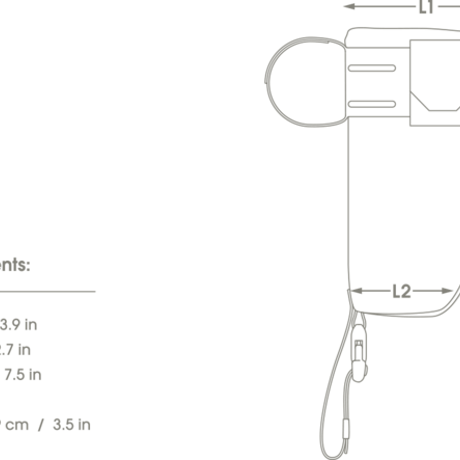 【国内正規品】APIDURA バックカントリーフードポーチ