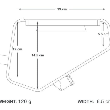 【国内正規品】APIDURA フレームバッグ用ハイドレーションパック（1.5L）