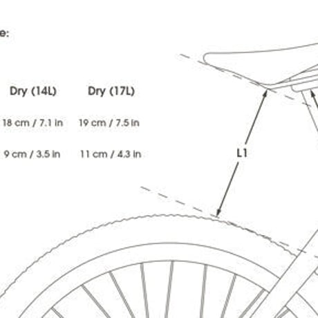 【国内正規品】APIDURA　エクスペディション　サドルパック（14L）全国送料無料