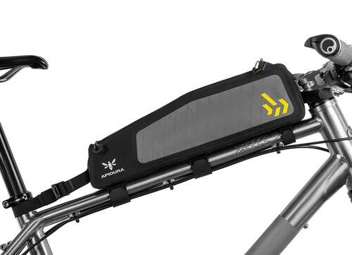 APIDURA アピデュラ　防水バイクパニアバッグ グレー/イエロー　4点セット APIDURA アピデュラ 防水バイクパニアバッグ グレー/イエロー 4