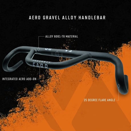 RideFARR エアログラベルハンドル（Farr Aero Gravel Alloy）
