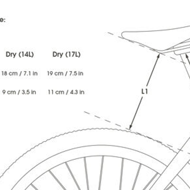 国内正規品】APIDURA エクスペディション・サドルパック（17L）全国