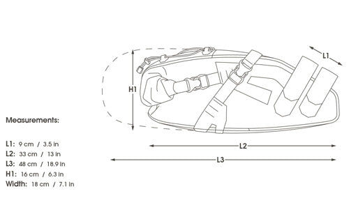 国内正規品】APIDURA エクスペディション サドルパック（14L）全国送料