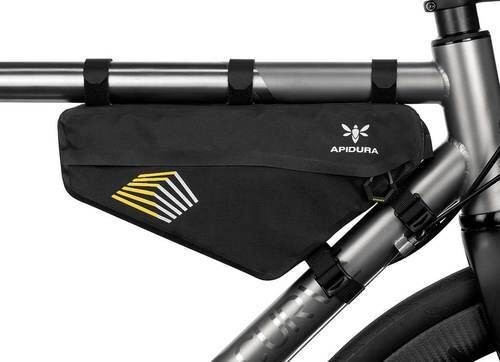 APIDURA アピデュラ　防水バイクパニアバッグ グレー/イエロー　4点セット APIDURA アピデュラ 防水バイクパニアバッグ グレー/イエロー 4