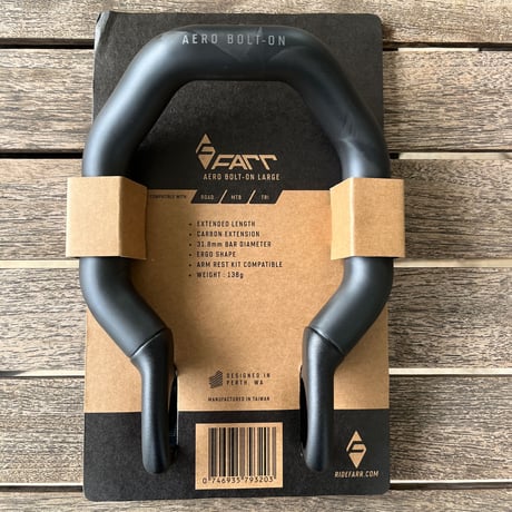 RideFARR カーボンエアロボルトオンL（Farr Carbon Aero Bolt-On Large）