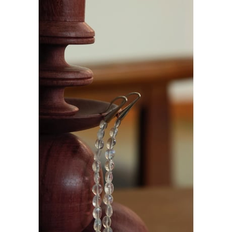 R.ALAGAN "STEPPING STONE EARRINGS MOONSTONE"