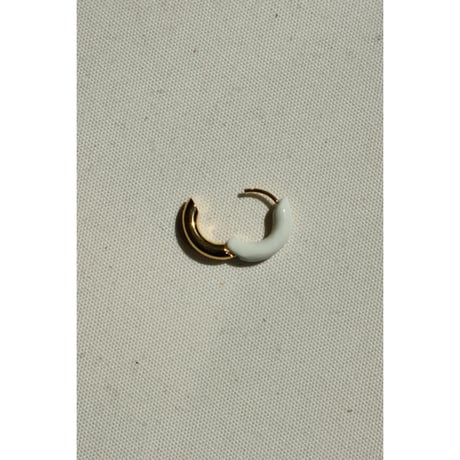 R.ALAGAN "DIPPED TINY ALL ROUNDHOOPS" WHITE