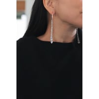 R.ALAGAN "STEPPING STONE EARRINGS MOONSTONE"
