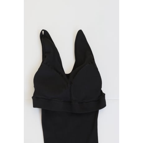 HAKUJI "Twist cottonV-neck tanktop"