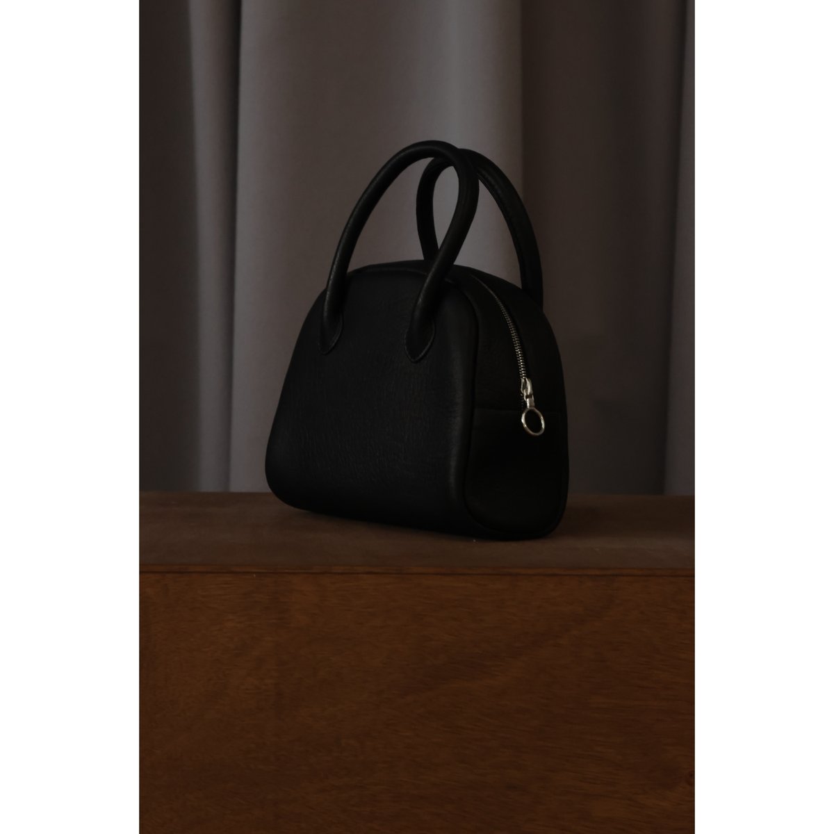 Aeta アエタDA24 BOSTONMINI ブラック Aeta アエタ DA24 ディアレザーボストンバッグMINI da24-mt | iroma