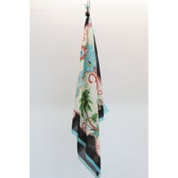 BINDU "FLORIDA PT SCARF"100cm×100cm