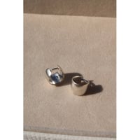 Sapir Bachar "HELIX HOOPS"SILVER