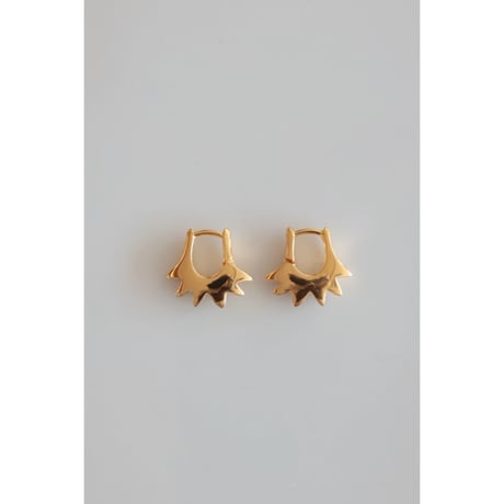 R.ALAGAN "TINY SUN HOOPS"GOLD