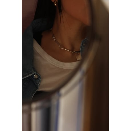 Sapir Bachar "ROMANQUARTZ CHOKER"silver