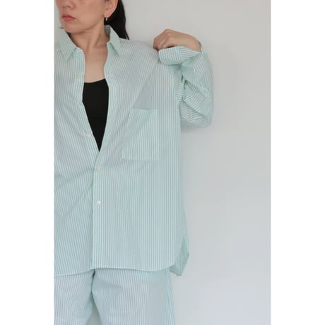 Cristaseya 「Salvatore Piccolo×Cristaseya」 "Handmade classic collar shirt"