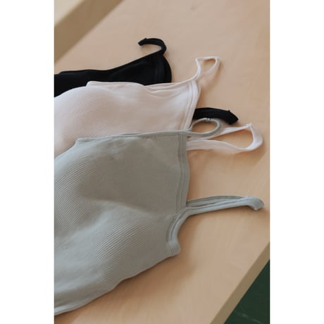 HAKUJI "Twist cotton bra tank cami"