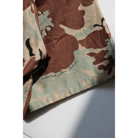NOMARHYTHM TEXTILE "Camo Flower Summer Shirt"